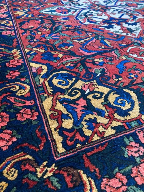ANTIQUE BAKHTIAR RUG 205M X 146M - ADDITIONAL PHOTO 6