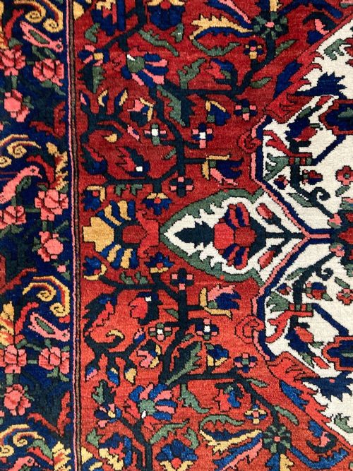 ANTIQUE BAKHTIAR RUG 205M X 146M - ADDITIONAL PHOTO 8