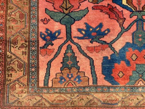 ANTIQUE HAMADAN RUG 174M X 130M - ADDITIONAL PHOTO 4