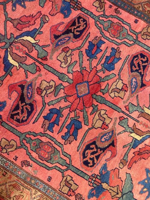 ANTIQUE HAMADAN RUG 174M X 130M - ADDITIONAL PHOTO 8