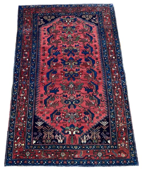 ANTIQUE HAMADAN RUG 197M X 122M - ADDITIONAL PHOTO 1