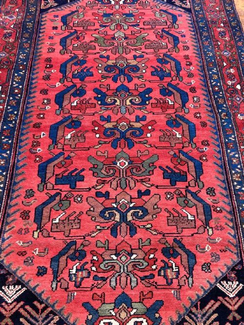 ANTIQUE HAMADAN RUG 197M X 122M - ADDITIONAL PHOTO 5