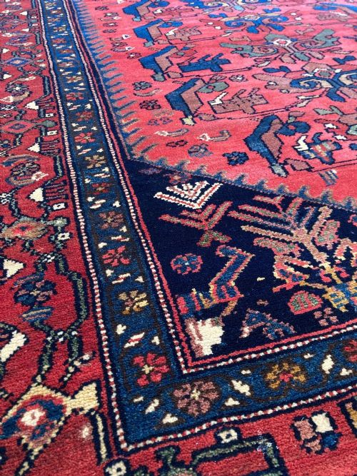 ANTIQUE HAMADAN RUG 197M X 122M - ADDITIONAL PHOTO 6
