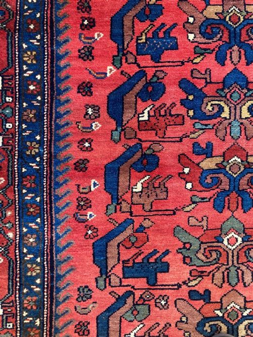 ANTIQUE HAMADAN RUG 197M X 122M - ADDITIONAL PHOTO 10