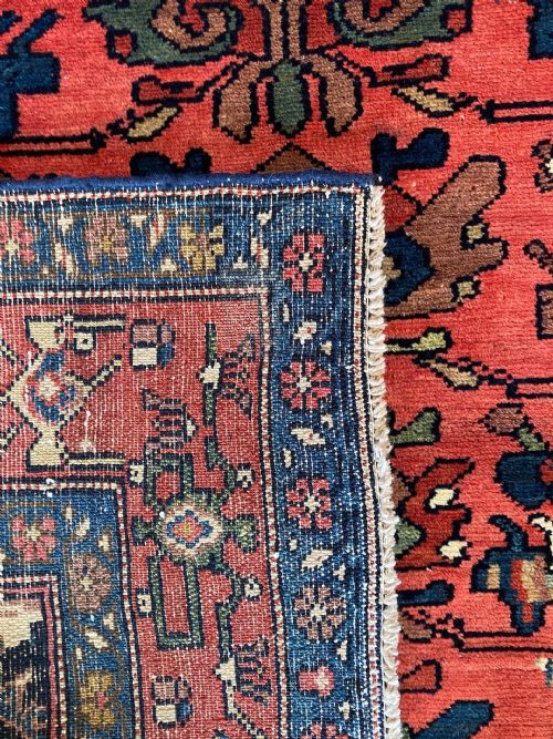 ANTIQUE HAMADAN RUG 197M X 122M - ADDITIONAL PHOTO 11