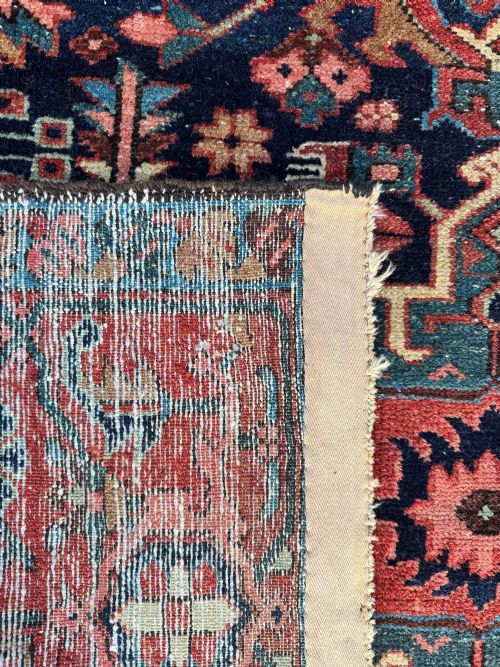ANTIQUE KARAJA RUG 182M X 142M - ADDITIONAL PHOTO 17