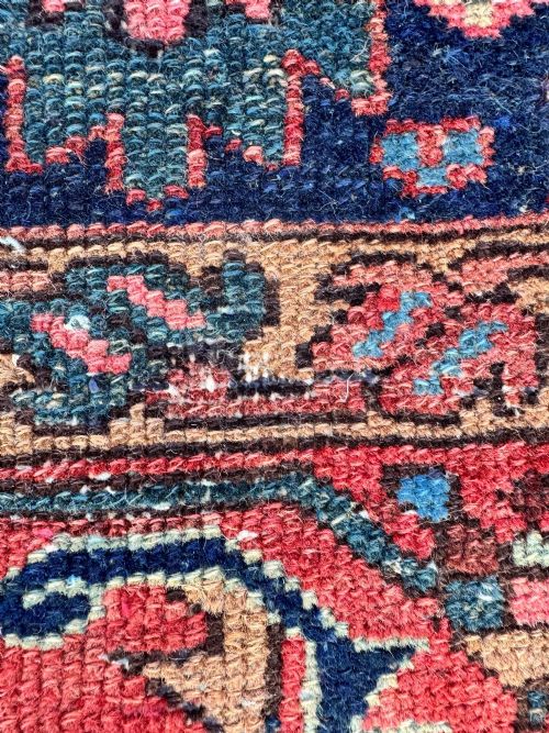 ANTIQUE KARAJA RUG 182M X 142M - ADDITIONAL PHOTO 18