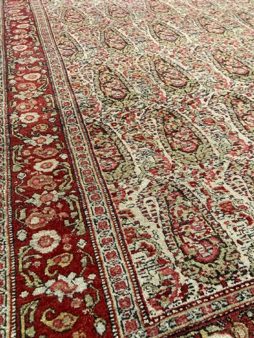 ANTIQUE SENNEH RUG 202M X 136M - ADDITIONAL PHOTO 7