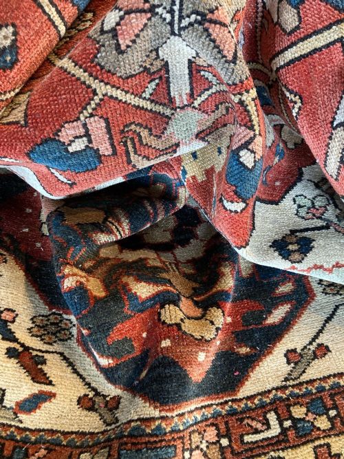 ANTIQUE BAKHTIAR RUG 206M X 133M - ADDITIONAL PHOTO 16