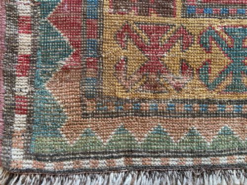 ANTIQUE CAUCASIAN KAZAK RUG 243M X 162M - ADDITIONAL PHOTO 17