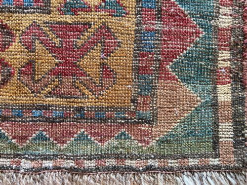 ANTIQUE CAUCASIAN KAZAK RUG 243M X 162M - ADDITIONAL PHOTO 18