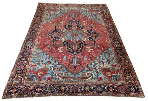 ANTIQUE HERIZ CARPET 396M X 293M - ADDITIONAL PHOTO 1