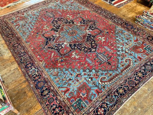 ANTIQUE HERIZ CARPET 396M X 293M - ADDITIONAL PHOTO 3
