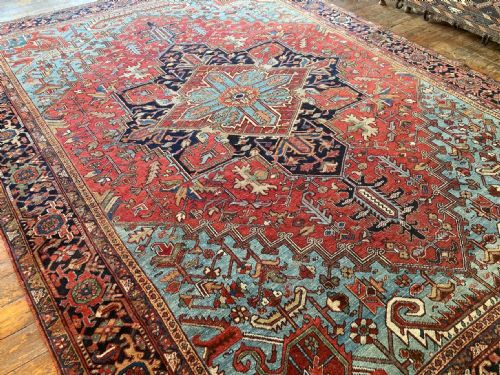 ANTIQUE HERIZ CARPET 396M X 293M - ADDITIONAL PHOTO 4
