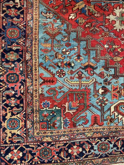 ANTIQUE HERIZ CARPET 396M X 293M - ADDITIONAL PHOTO 5