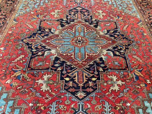 ANTIQUE HERIZ CARPET 396M X 293M - ADDITIONAL PHOTO 6