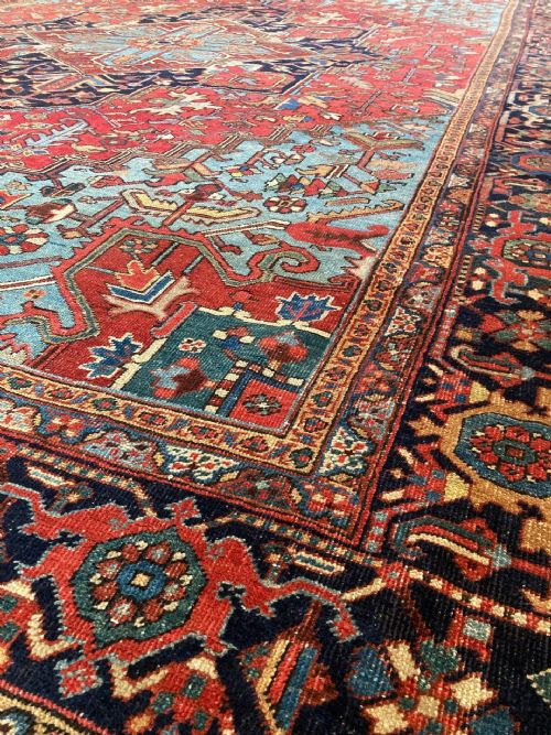 ANTIQUE HERIZ CARPET 396M X 293M - ADDITIONAL PHOTO 7