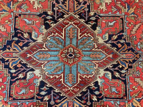 ANTIQUE HERIZ CARPET 396M X 293M - ADDITIONAL PHOTO 10