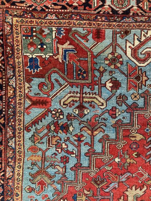 ANTIQUE HERIZ CARPET 396M X 293M - ADDITIONAL PHOTO 11
