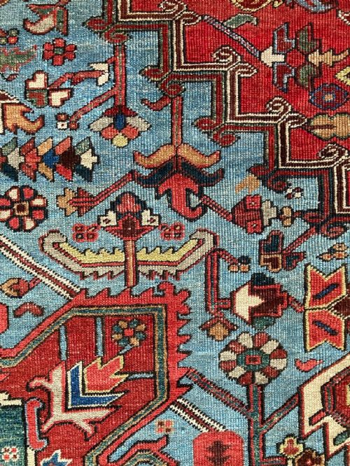 ANTIQUE HERIZ CARPET 396M X 293M - ADDITIONAL PHOTO 14