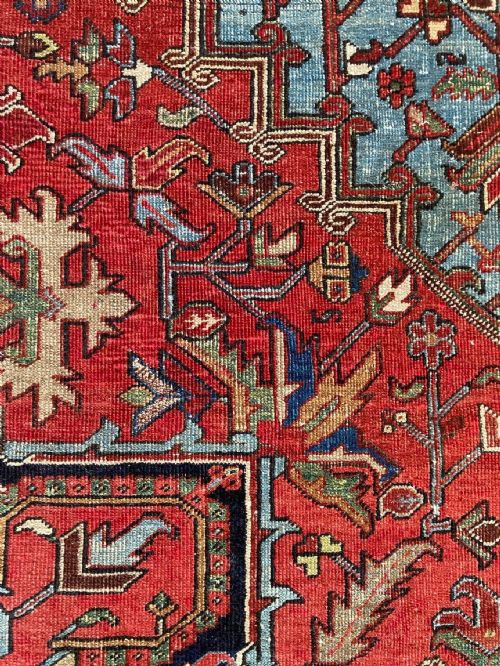 ANTIQUE HERIZ CARPET 396M X 293M - ADDITIONAL PHOTO 17