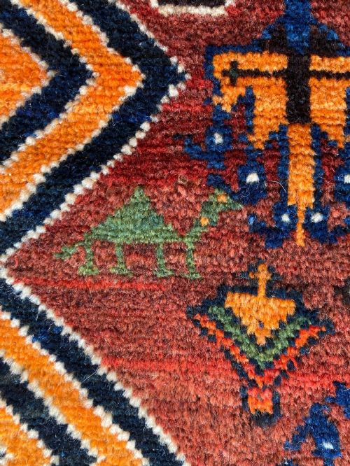 ANTIQUE GABBEH RUG 158M X 108M - ADDITIONAL PHOTO 12