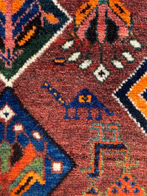 ANTIQUE GABBEH RUG 158M X 108M - ADDITIONAL PHOTO 13