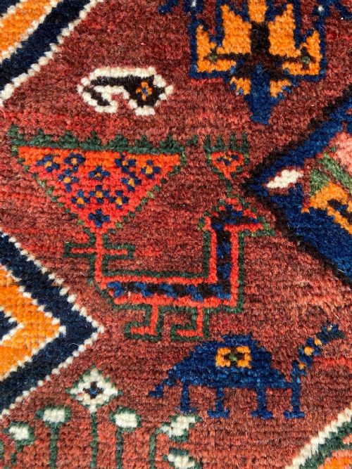 ANTIQUE GABBEH RUG 158M X 108M - ADDITIONAL PHOTO 15