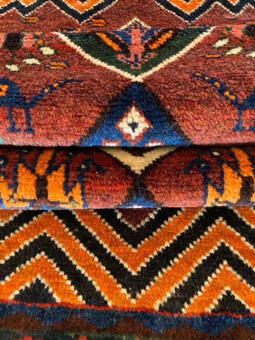 ANTIQUE GABBEH RUG 158M X 108M - ADDITIONAL PHOTO 16