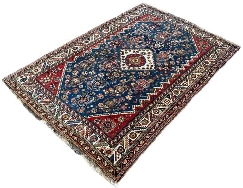 ANTIQUE QASHQAI RUG 186M X 127M - ADDITIONAL PHOTO 2