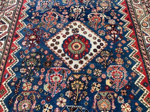 ANTIQUE QASHQAI RUG 186M X 127M - ADDITIONAL PHOTO 6