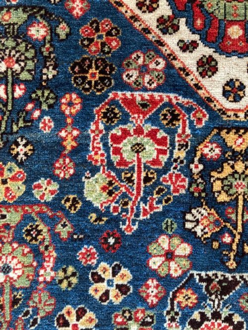 ANTIQUE QASHQAI RUG 186M X 127M - ADDITIONAL PHOTO 14