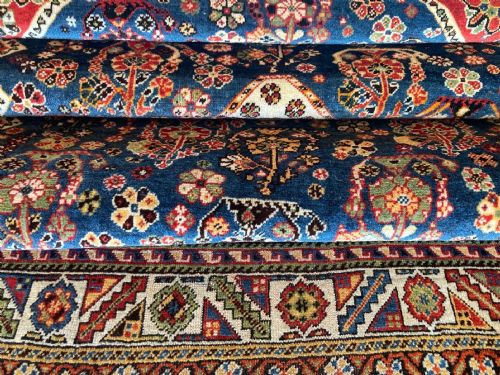 ANTIQUE QASHQAI RUG 186M X 127M - ADDITIONAL PHOTO 16