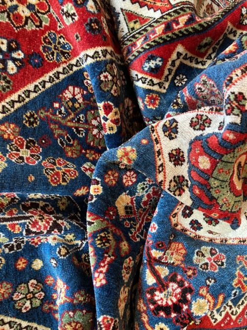 ANTIQUE QASHQAI RUG 186M X 127M - ADDITIONAL PHOTO 17