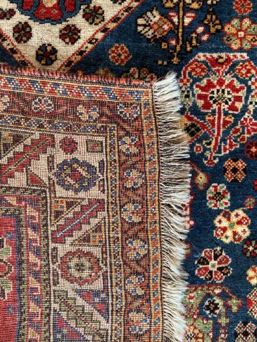 ANTIQUE QASHQAI RUG 186M X 127M - ADDITIONAL PHOTO 18