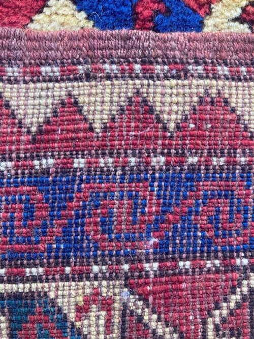 ANTIQUE CAUCASIAN FACHRALO KAZAK PRAYER RUG 248M X 130M - ADDITIONAL PHOTO 19