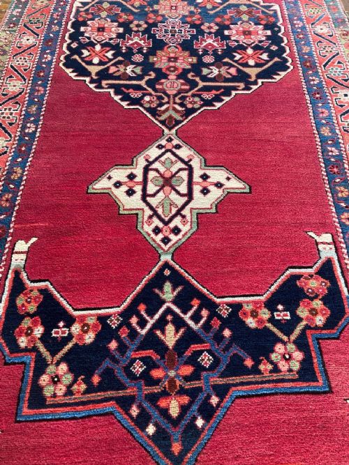 ANTIQUE KARABAGH LONG RUG 297M X 117M - ADDITIONAL PHOTO 5