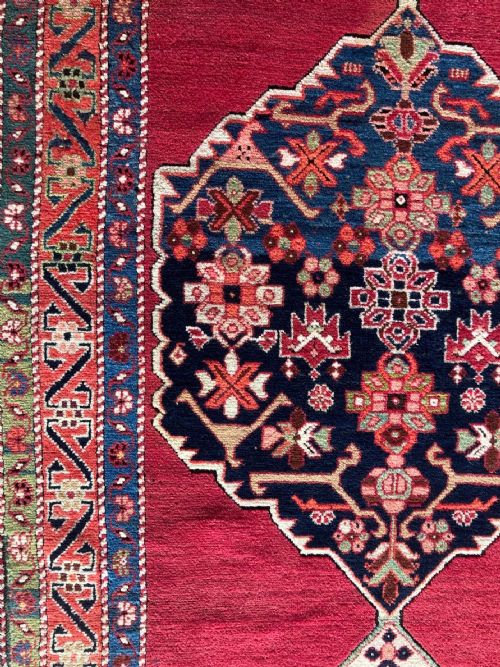 ANTIQUE KARABAGH LONG RUG 297M X 117M - ADDITIONAL PHOTO 11