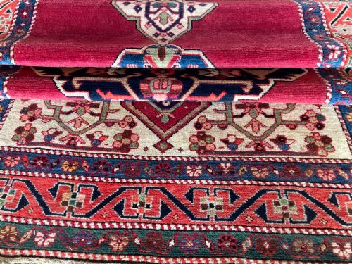 ANTIQUE KARABAGH LONG RUG 297M X 117M - ADDITIONAL PHOTO 15