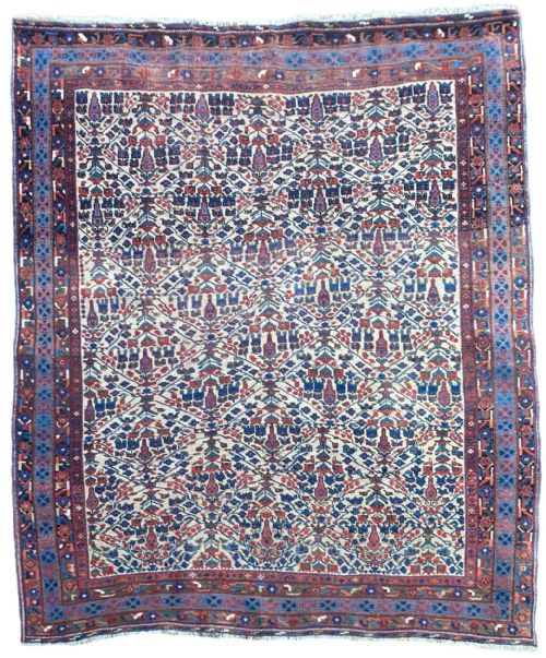 ANTIQUE AFSHAR RUG 190M X 156M