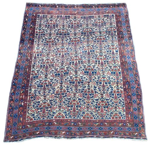ANTIQUE AFSHAR RUG 190M X 156M - ADDITIONAL PHOTO 1