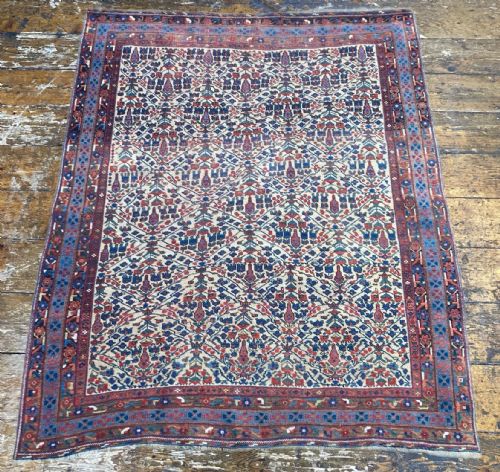 ANTIQUE AFSHAR RUG 190M X 156M - ADDITIONAL PHOTO 2