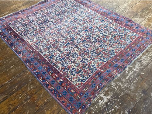 ANTIQUE AFSHAR RUG 190M X 156M - ADDITIONAL PHOTO 3