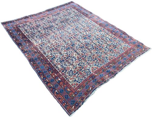ANTIQUE AFSHAR RUG 190M X 156M - ADDITIONAL PHOTO 4