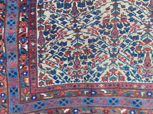 ANTIQUE AFSHAR RUG 190M X 156M - ADDITIONAL PHOTO 5