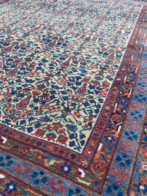 ANTIQUE AFSHAR RUG 190M X 156M - ADDITIONAL PHOTO 7