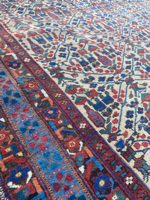 ANTIQUE AFSHAR RUG 190M X 156M - ADDITIONAL PHOTO 13