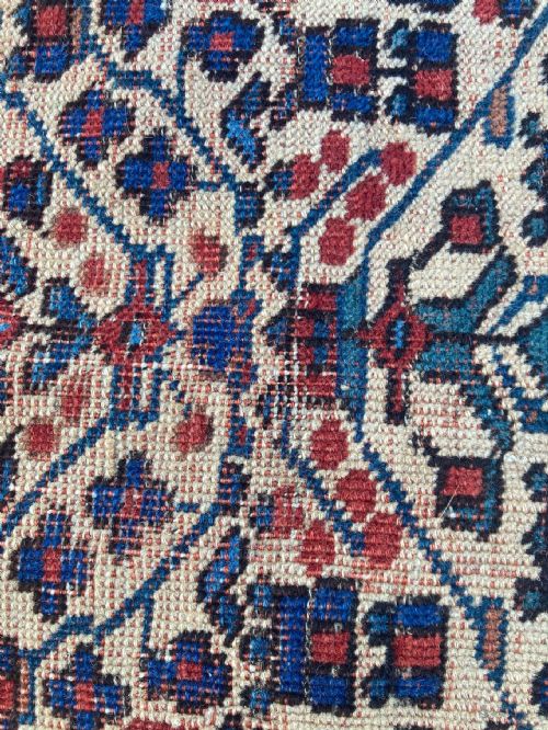 ANTIQUE AFSHAR RUG 190M X 156M - ADDITIONAL PHOTO 18