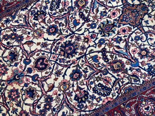 ANTIQUE KASHAN RUG 212M X 131M - ADDITIONAL PHOTO 9