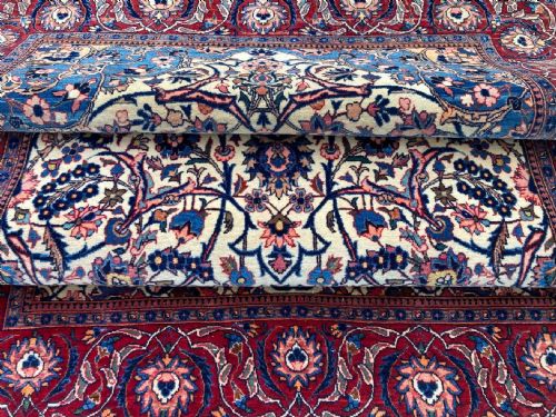 ANTIQUE KASHAN RUG 212M X 131M - ADDITIONAL PHOTO 14